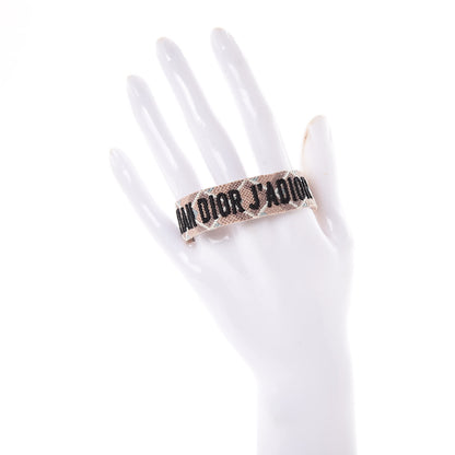 Christian Dior Woven Cotton J'Adior Friendship Bracelet 2 of 4