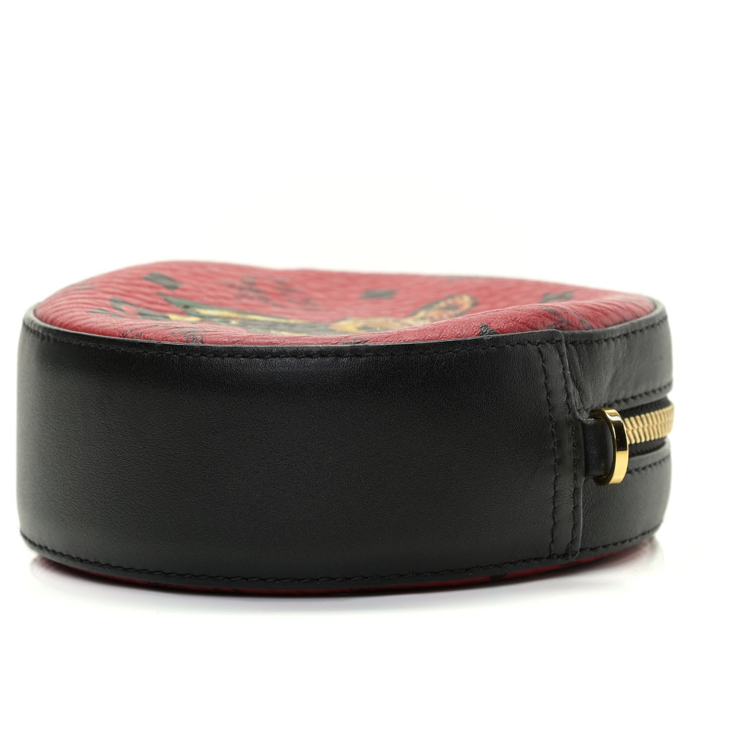 MCM Visetos Punk Rabbit Tambourine Small Crossbody Red 11 of 15