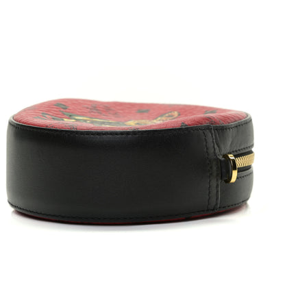 MCM Visetos Punk Rabbit Tambourine Small Crossbody Red 11 of 15