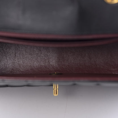 Chanel Lambskin Chevron Quilted Small Single Flap Black 5 of 16