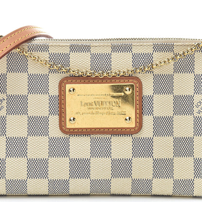 Louis Vuitton Damier Azur Eva Clutch 9 of 13
