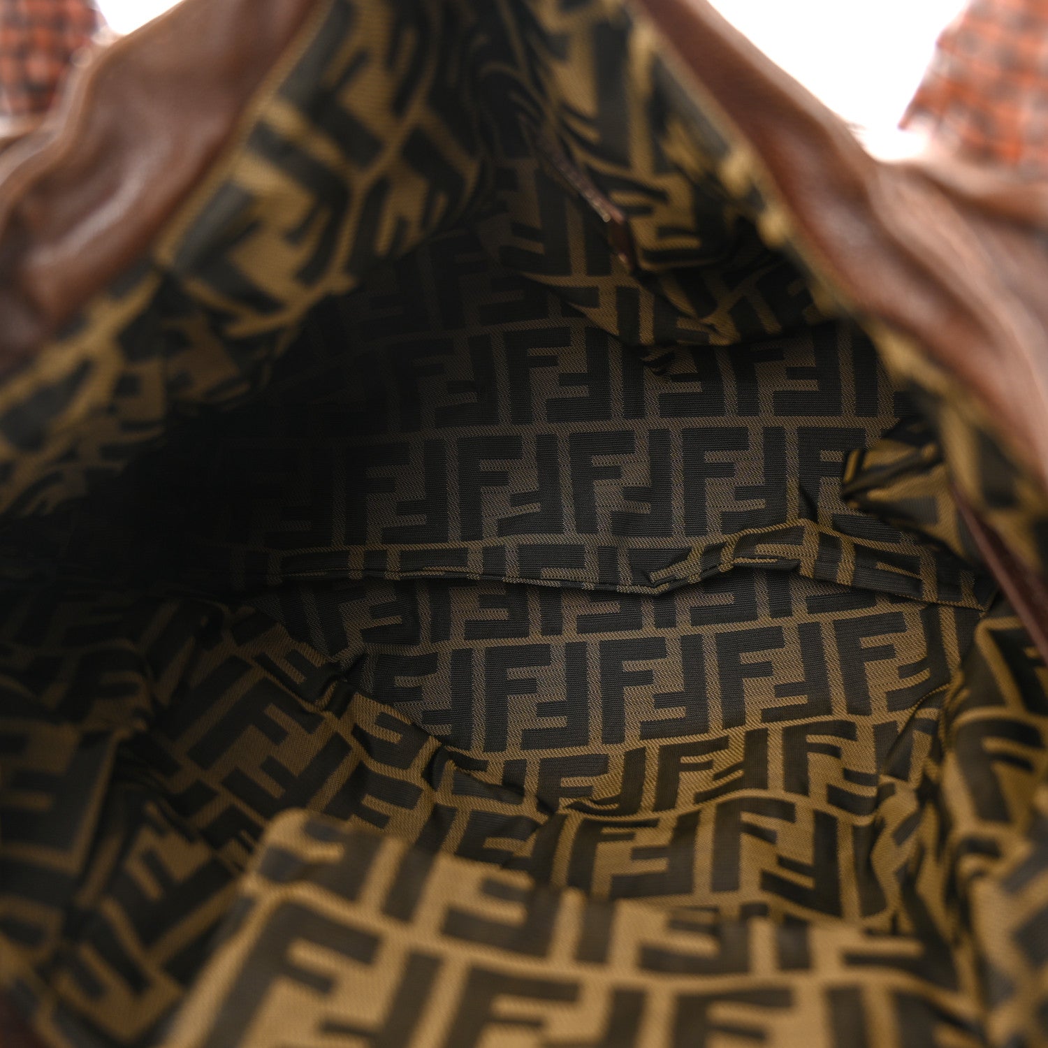 Fendi Nappa Nuvolata Spy Cognac 5 of 13