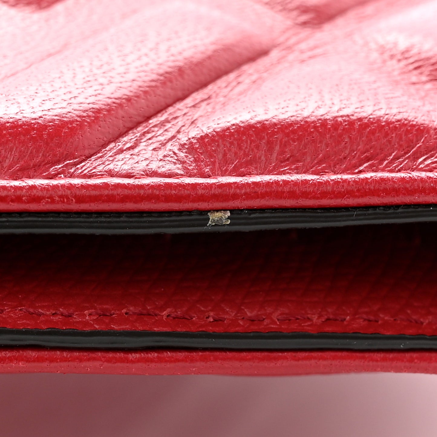 Nappa FF 1974 Embossed Zip Pouch Wallet Fragola