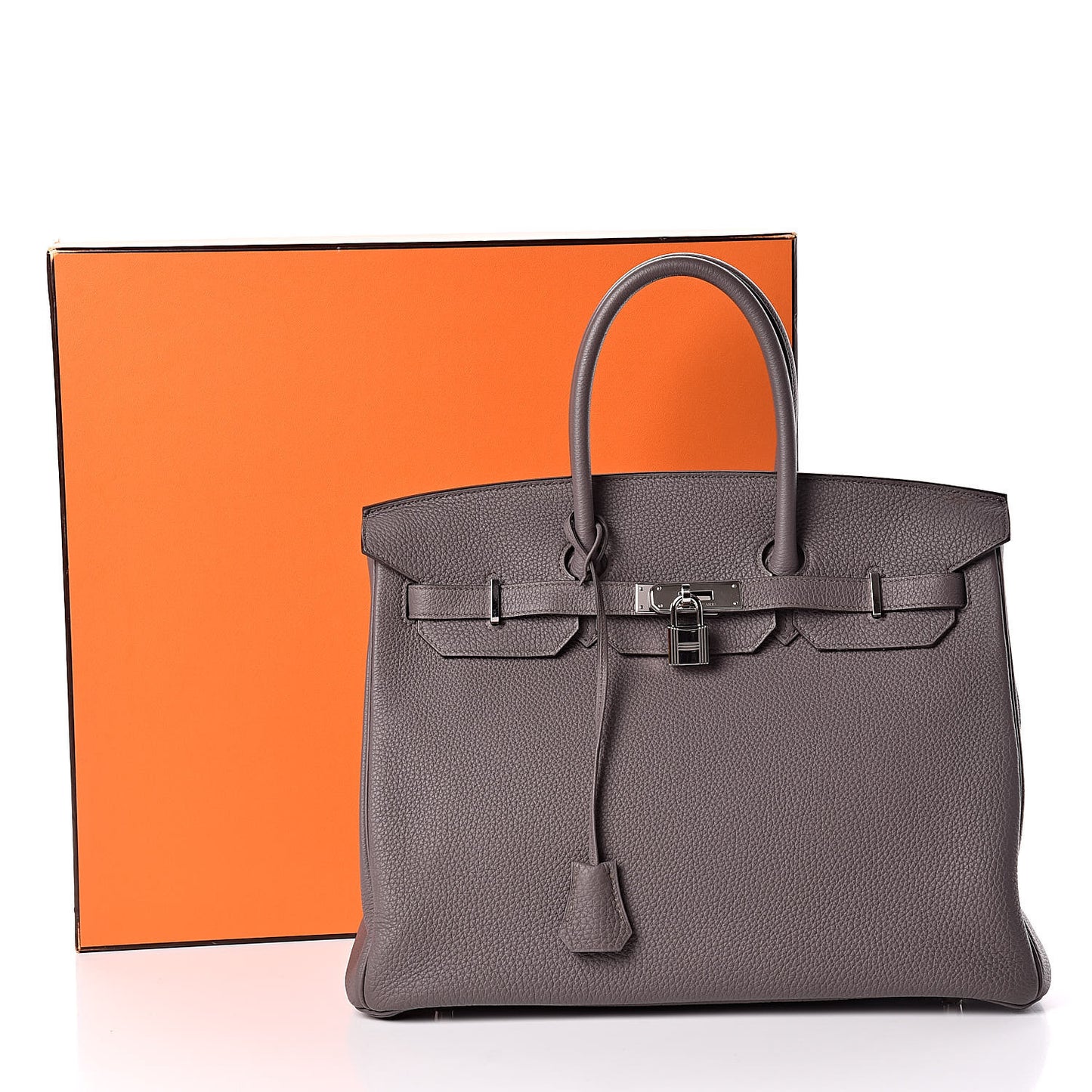 Togo Birkin 35 Etain