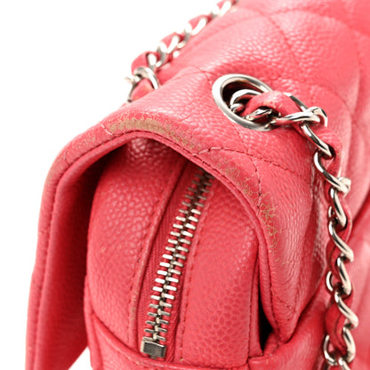Chanel Caviar Quilted Medium Easy Flap Coral 12 of 16