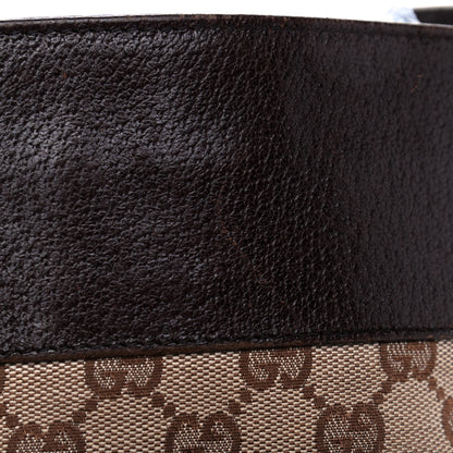 Gucci Monogram Messenger Crossbody Bag Dark Brown 5 of 6