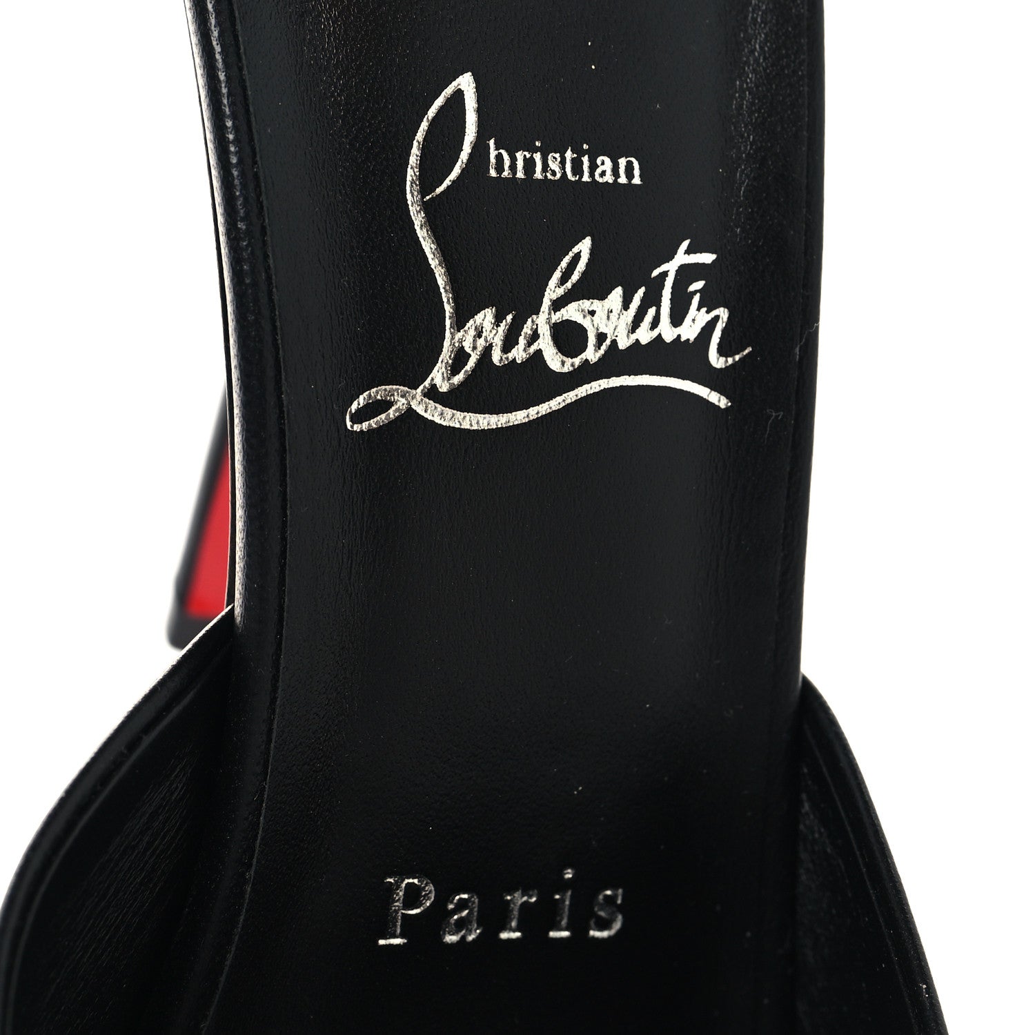 Christian Louboutin Nappa Miss Z 100 Mule 40 Black 7 of 8