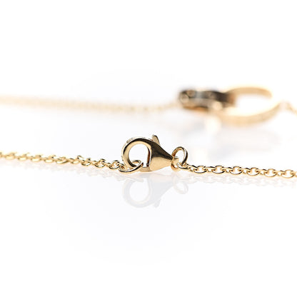 Cartier 18K Yellow Gold Interlocking LOVE Necklace 6 of 6