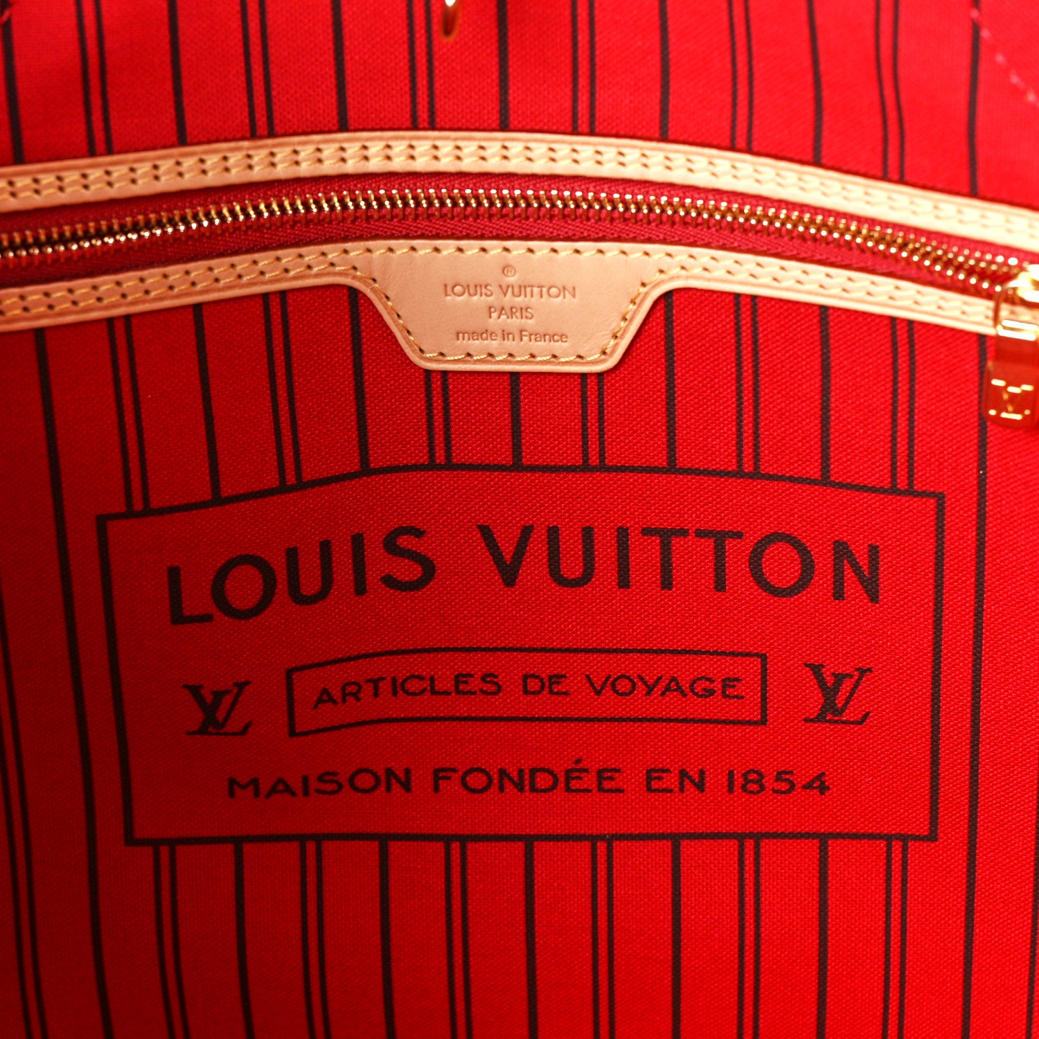 Louis Vuitton Monogram Neo Neverfull MM Cherry 6 of 10