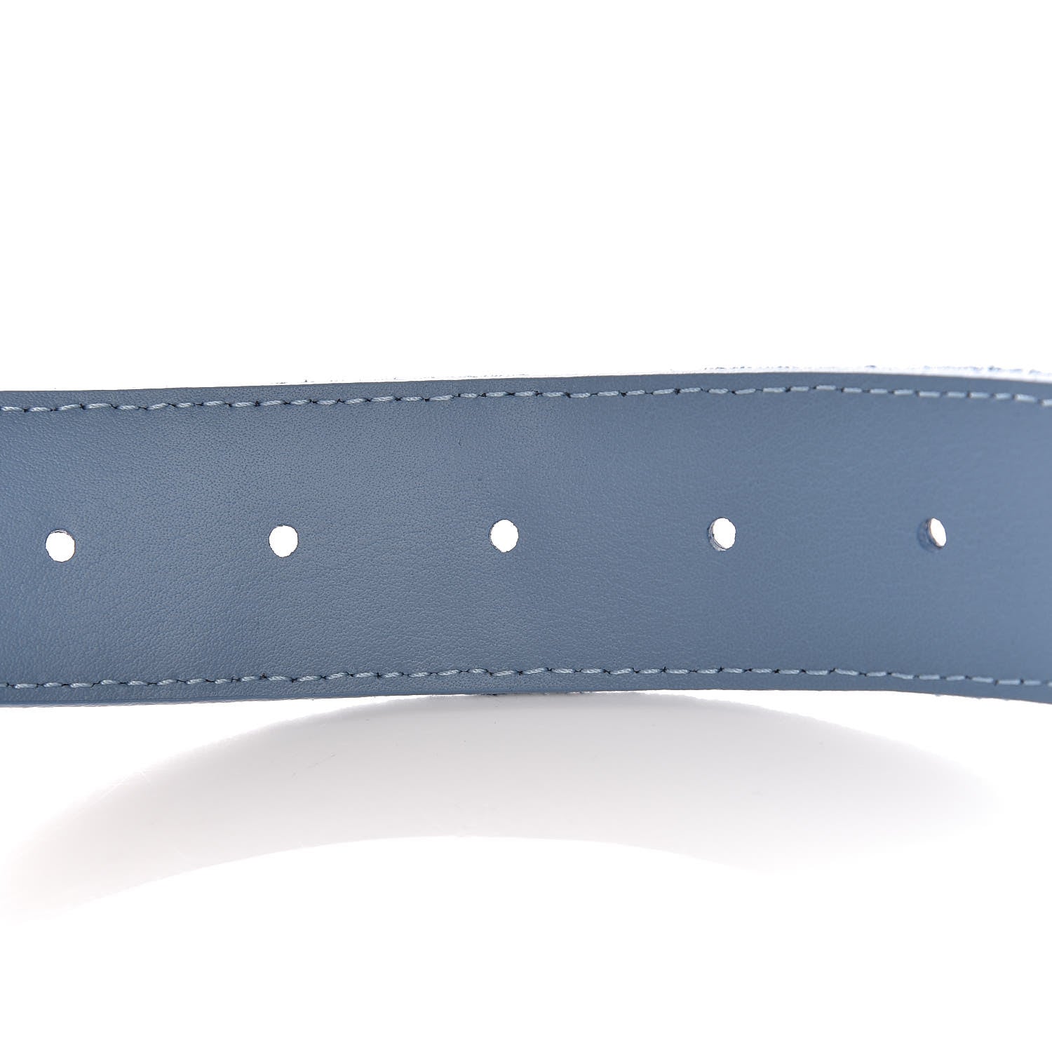 Louis Vuitton Denim 35mm LV New Wave Belt 90 36 7 of 9