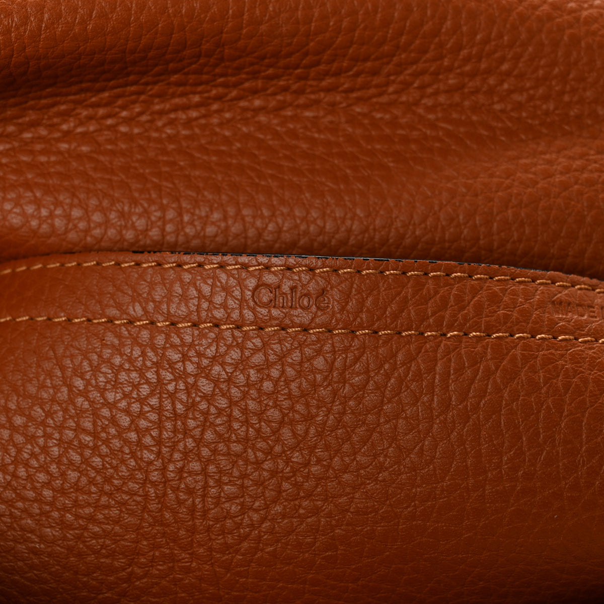Chloe Calfskin Medium Marcie Round Crossbody Bag Tan 6 of 11