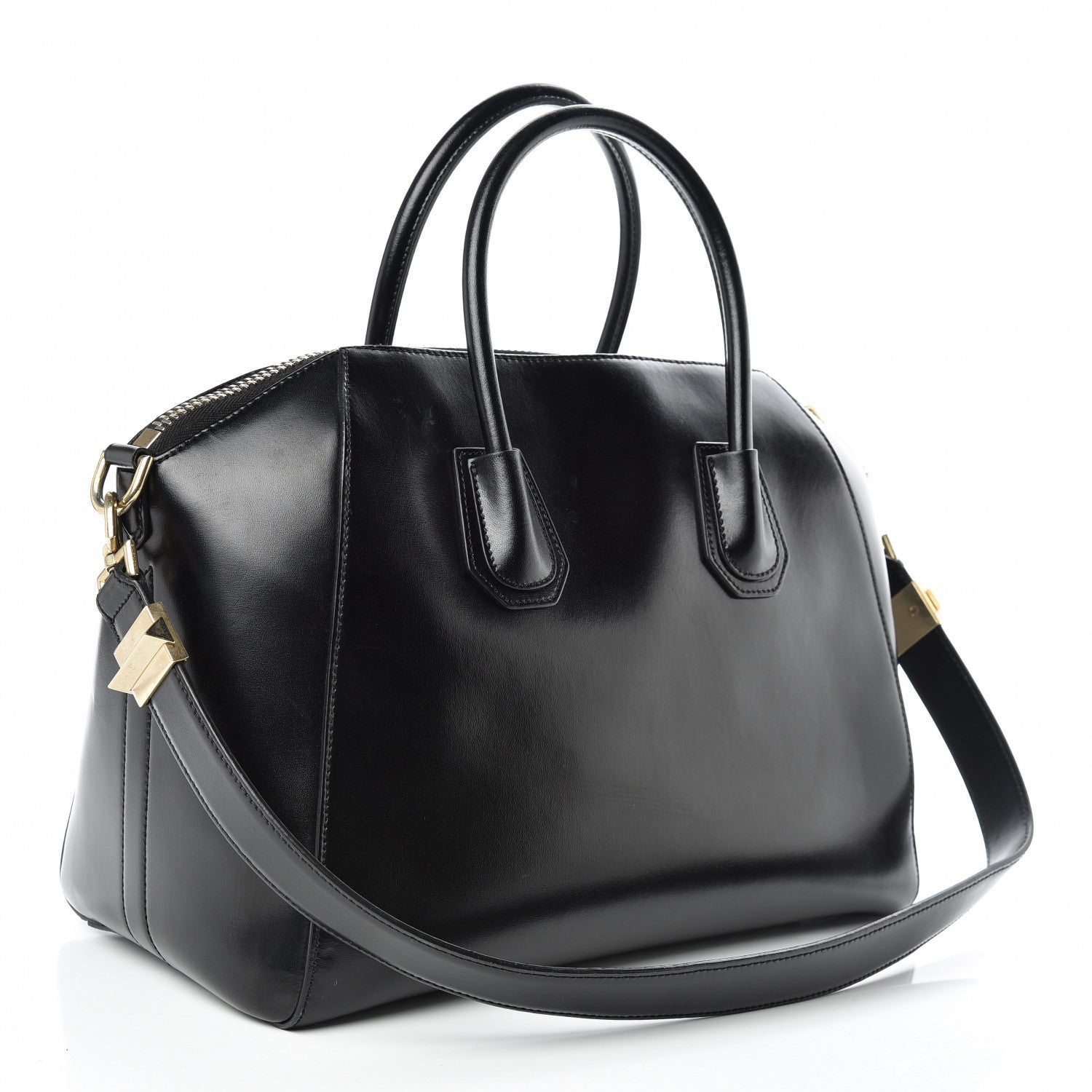 Givenchy Shiny Lord Calfskin Medium Antigona Black 4 of 12