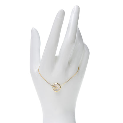 Cartier 18K Yellow Gold Diamond Mother of Pearl Amulette de Cartier Bracelet 2 of 6