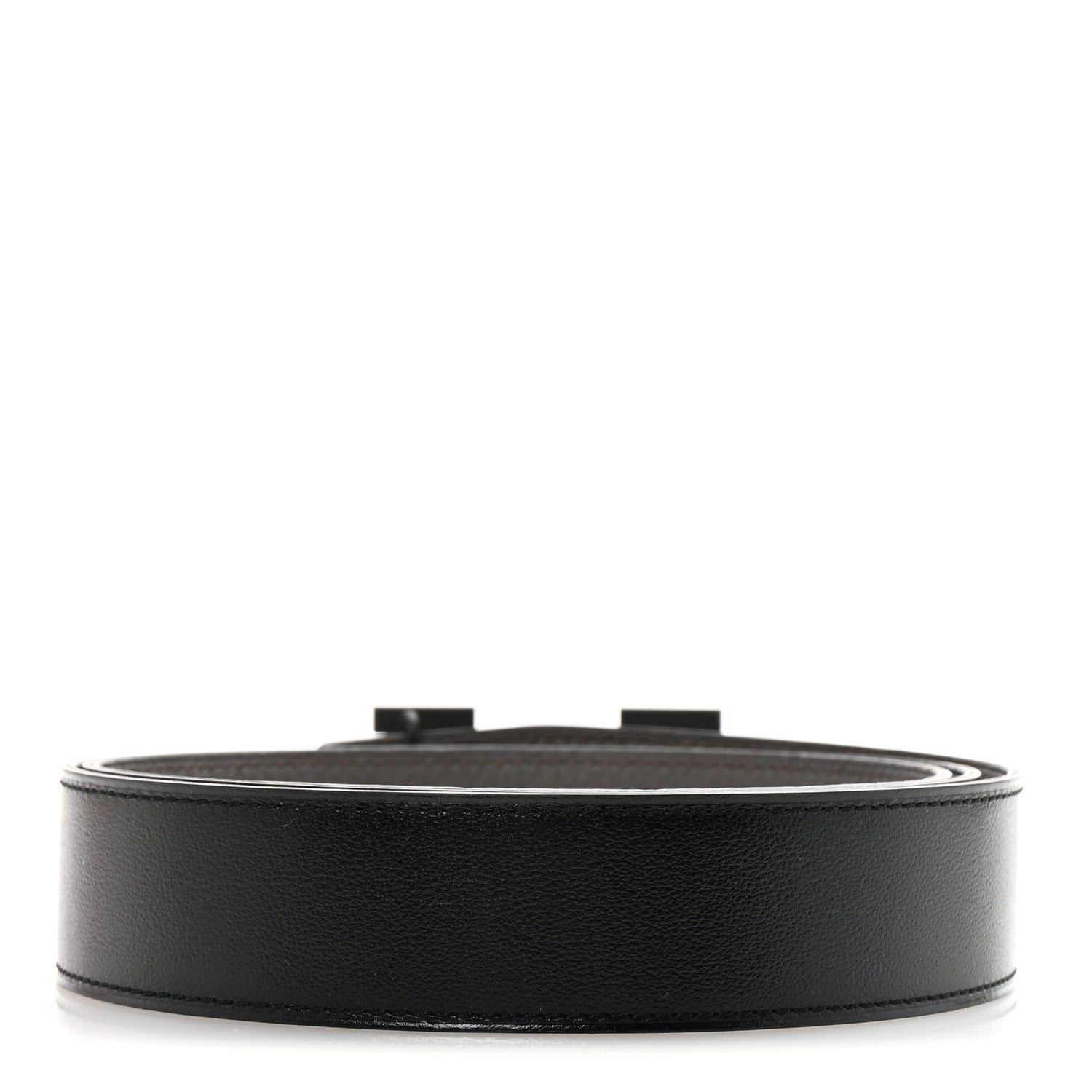 Hermes Box Togo 32mm Matte H Belt 100 40 Black Etain 2 of 6