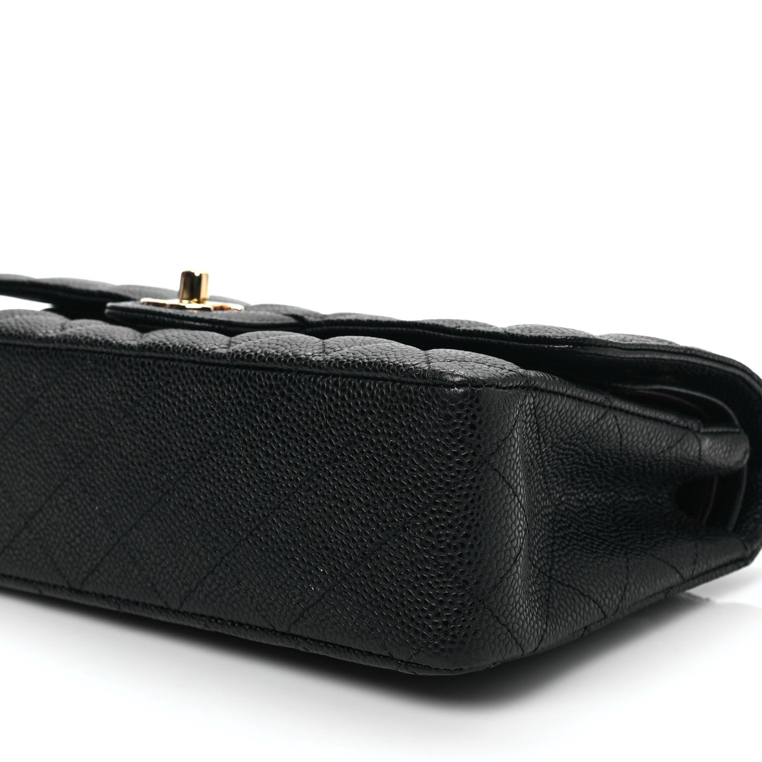 Chanel Caviar Quilted Medium Double Flap Black 7 of 7