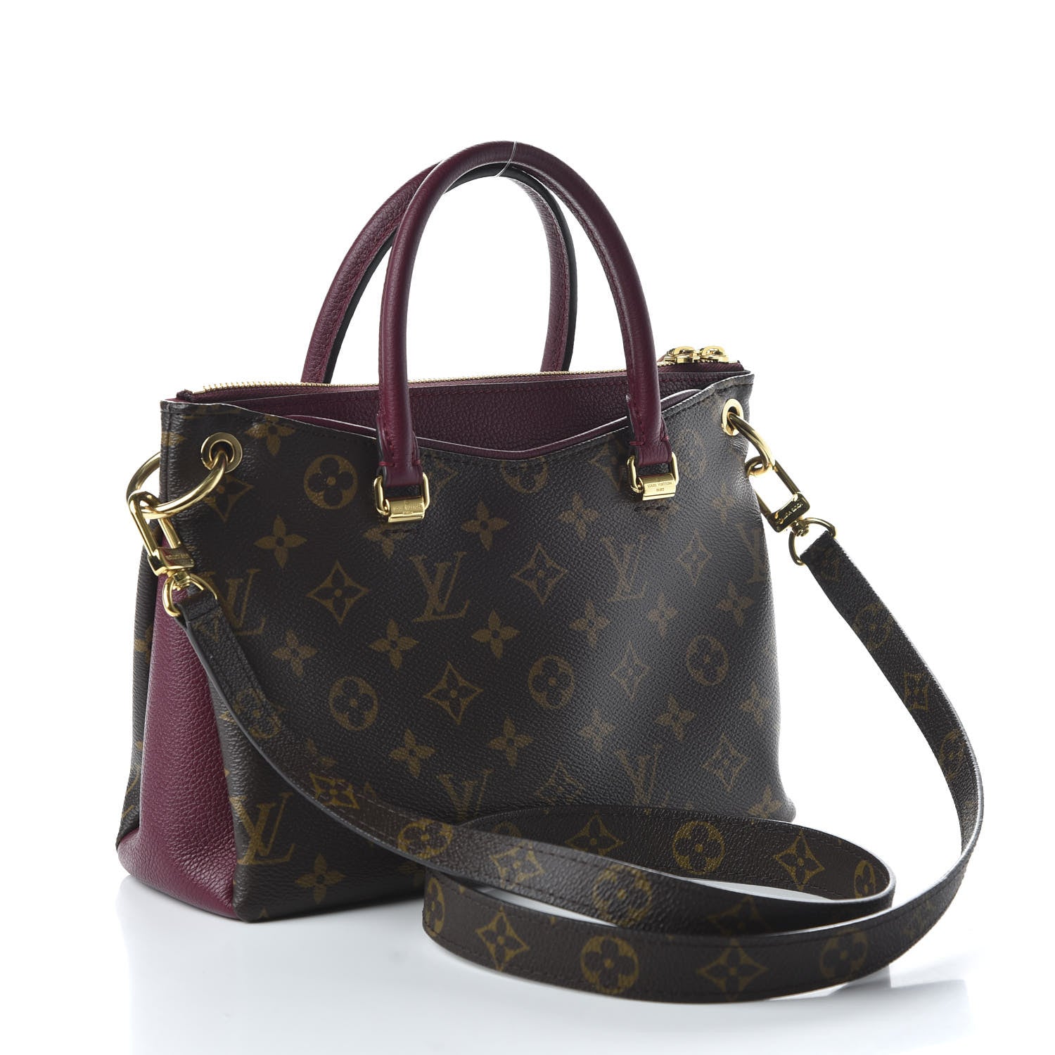 Louis Vuitton Monogram Pallas Full BB Raisin 3 of 9