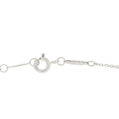 Tiffany Sterling Silver Elsa Peretti Letter K Pendant Necklace 4 of 5