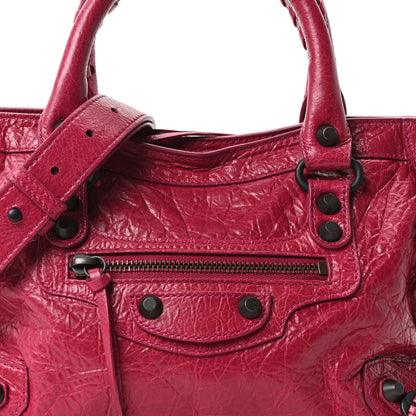Balenciaga Agneau Arena Classic Hardware Small Le City Framboise 8 of 10