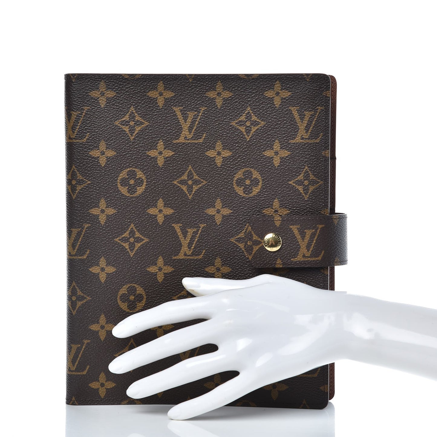 Monogram Large Ring Agenda Cover
