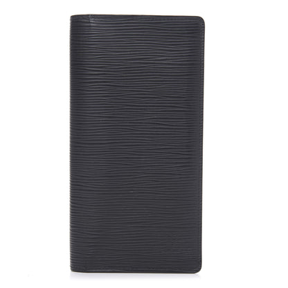 Louis Vuitton Epi Brazza Wallet Black 1 of 10