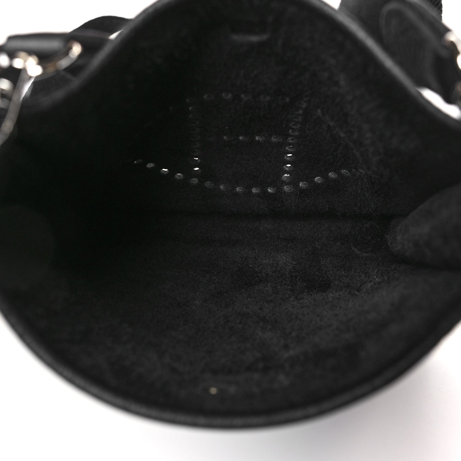 Hermes Taurillon Clemence Evelyne TPM Black 5 of 9
