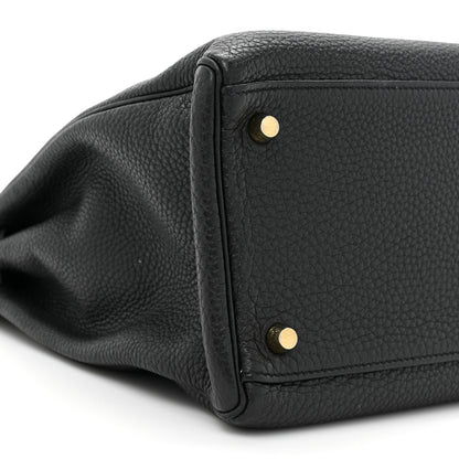 Hermes Togo Kelly Retourne 32 Black 9 of 15