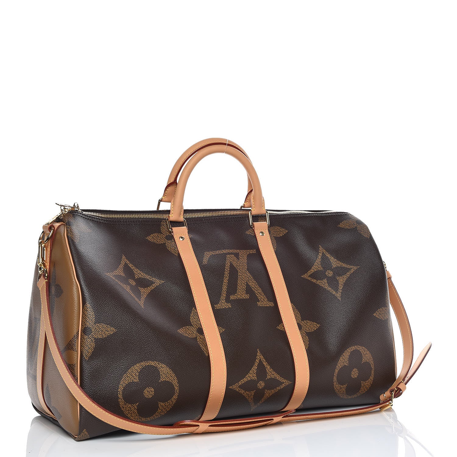 Louis Vuitton Reverse Monogram Giant Keepall Bandouliere 50 3 of 11