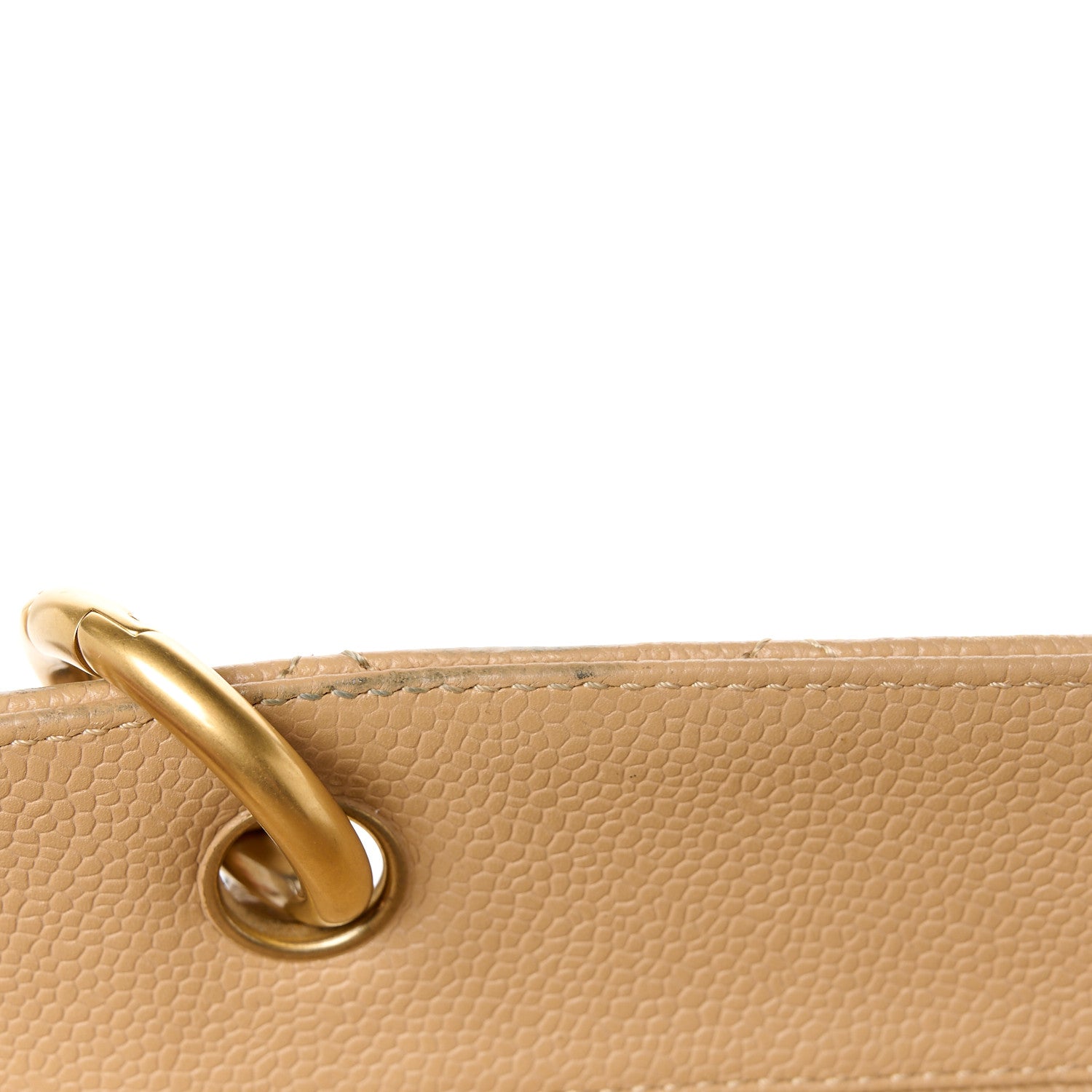 Chanel Caviar Quilted Grand Timeless Tote GTT Beige 14 of 14