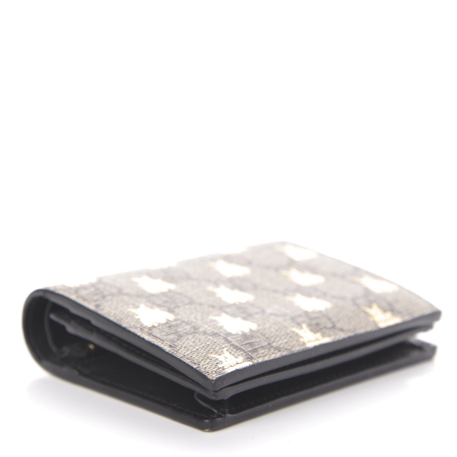 Gucci GG Supreme Monogram Bee Print Card Case 4 of 6