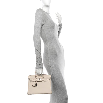 Hermes Togo Birkin 25 Craie 2 of 11