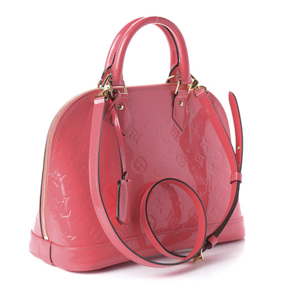 Louis Vuitton Vernis Alma PM Rose Litchi 4 of 10