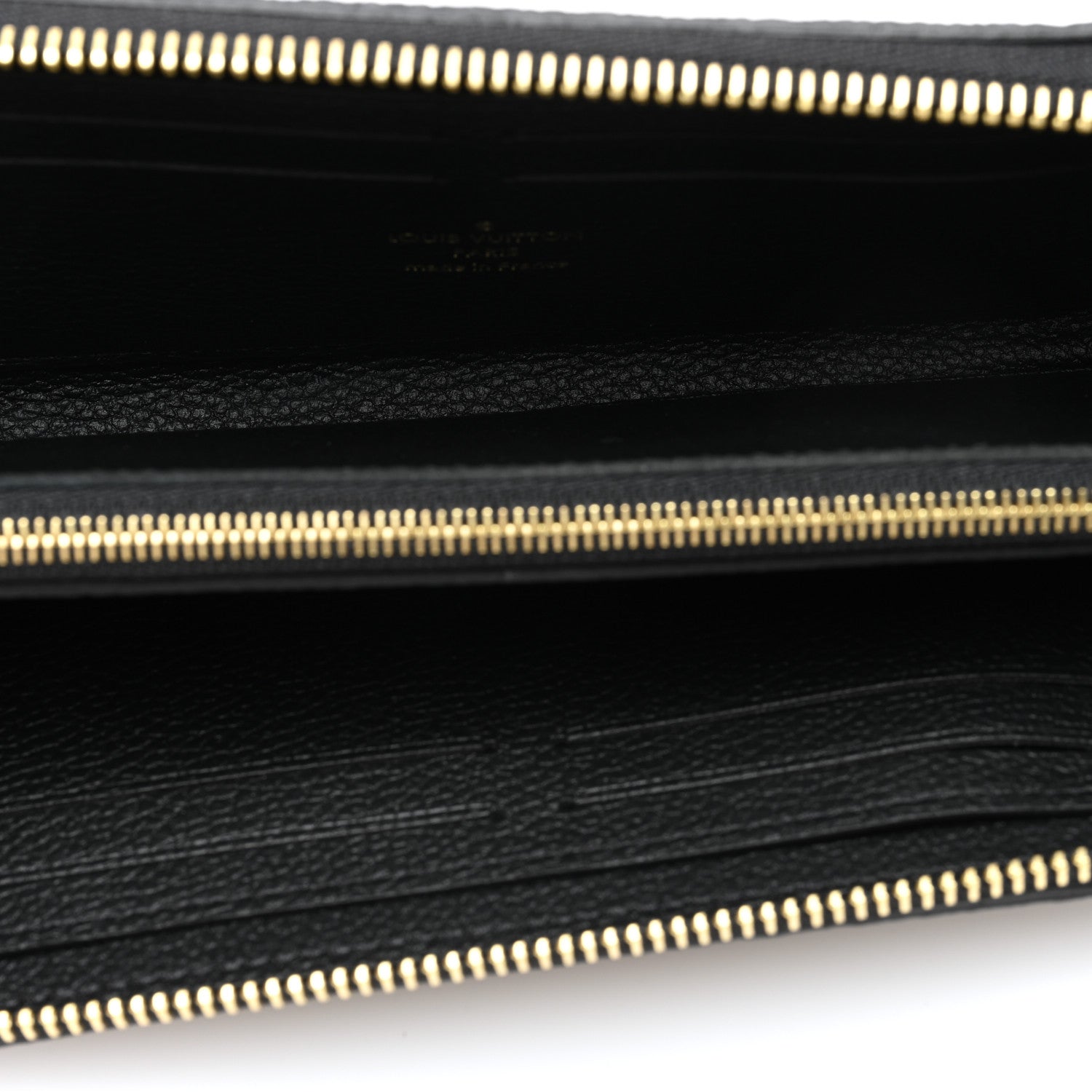 Louis Vuitton Empreinte Clemence Wallet Black 5 of 7