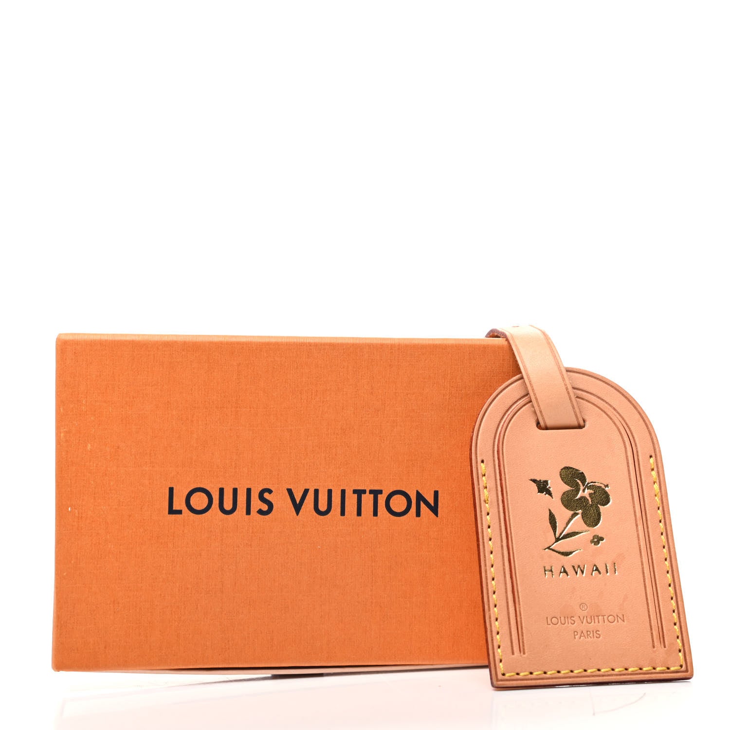 Louis Vuitton Vachetta Luggage Tag 5 of 5