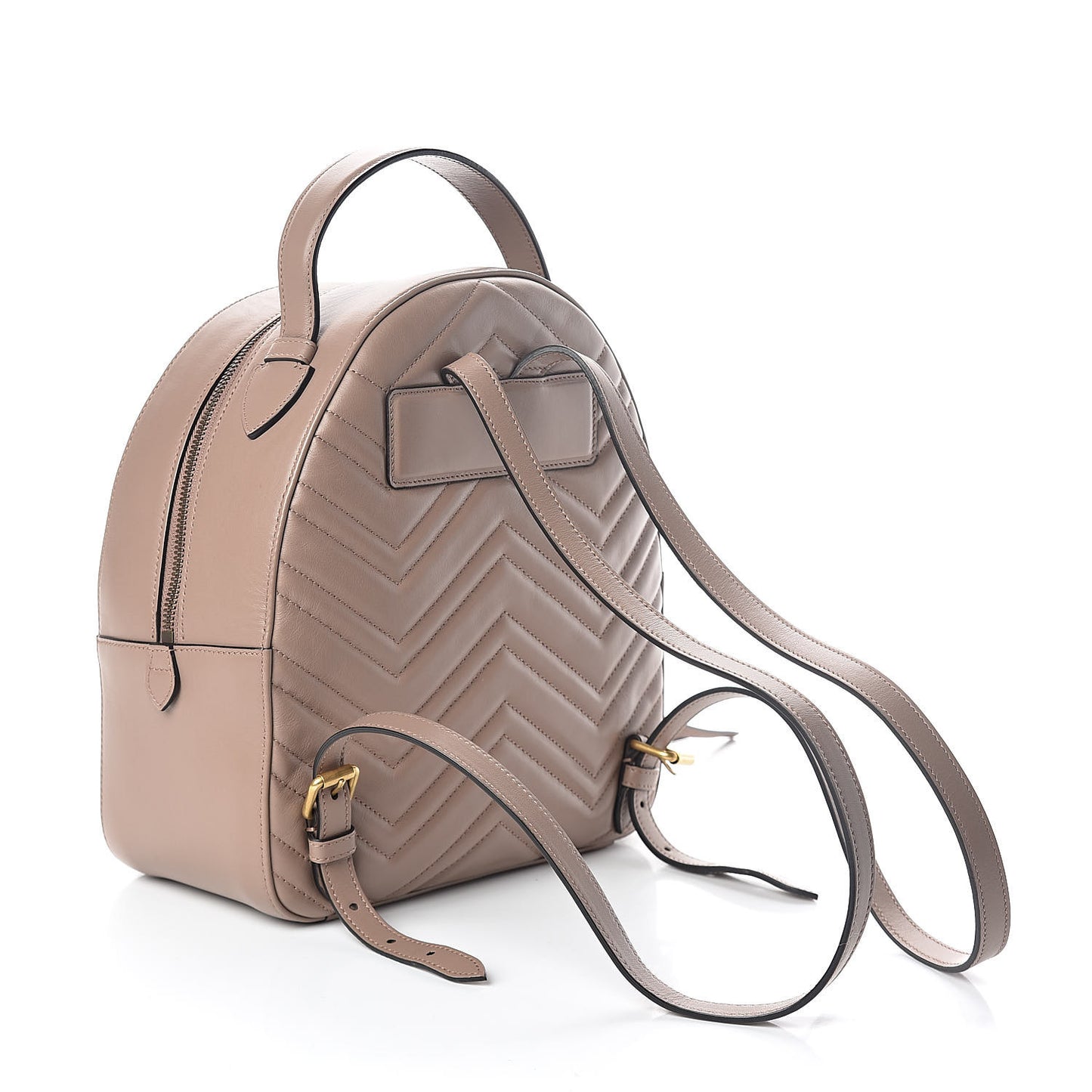 Calfskin Matelasse GG Marmont Backpack Porcelain Rose