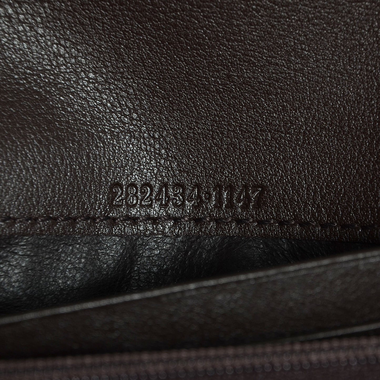 Guccissima Sukey Continental Wallet Chocolate