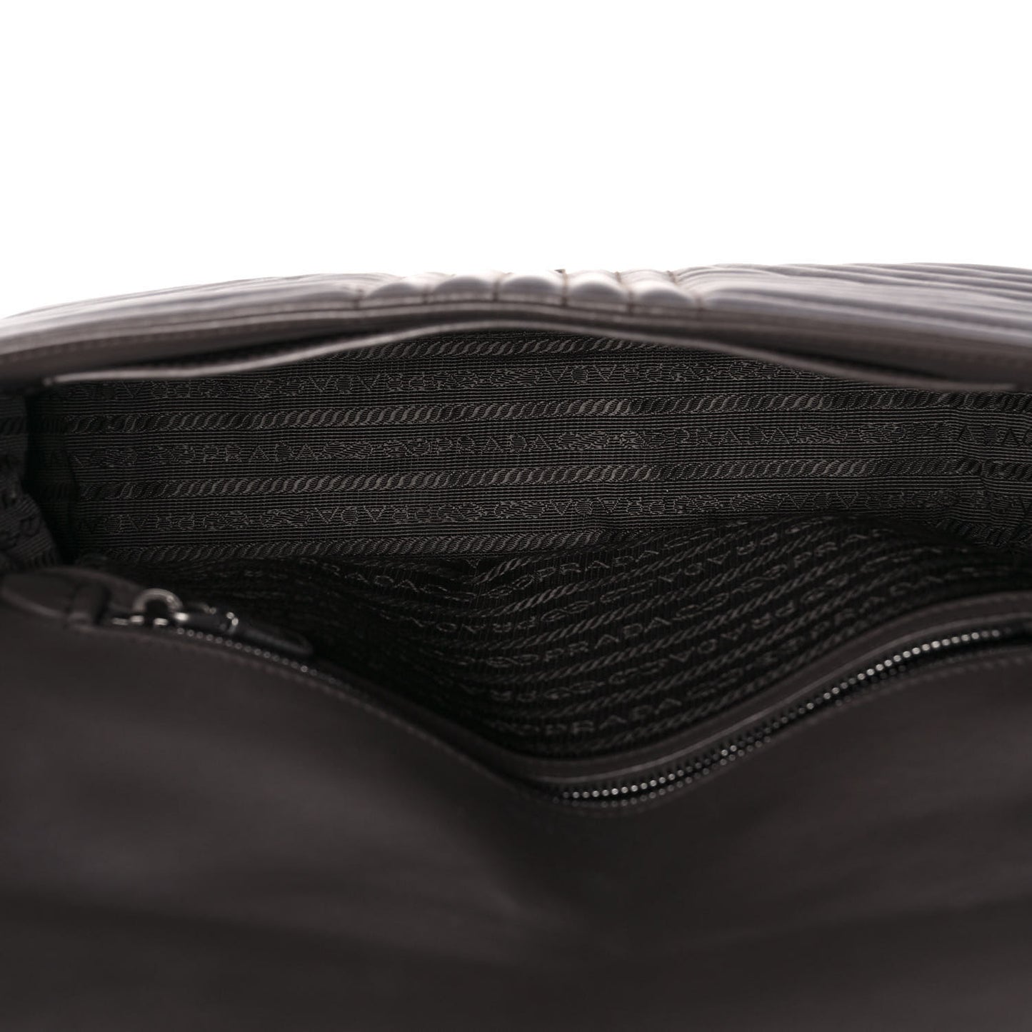 Soft Calfskin Impunture Diagramme Large Chain Flap Shoulder Bag Bambu