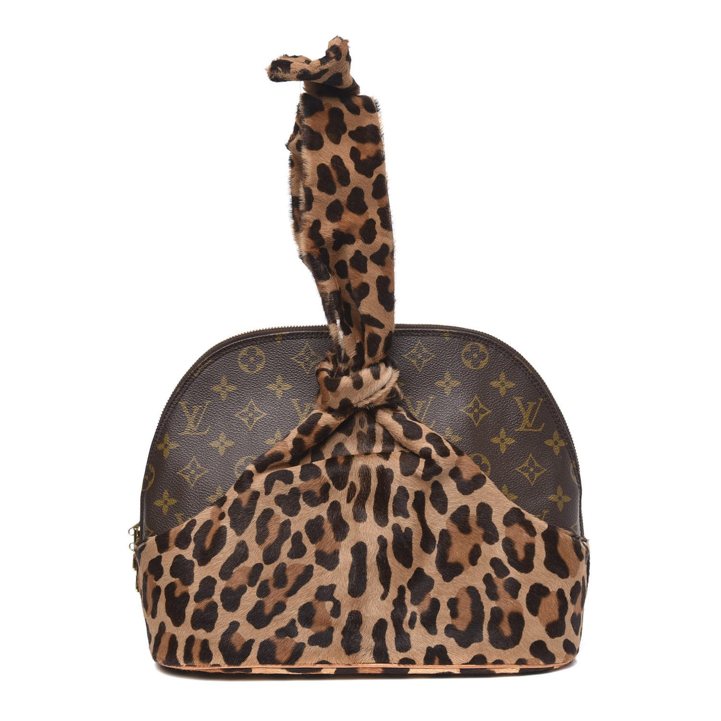 Monogram Azzedine Alaia Leopard Alma