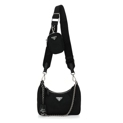 Prada Nylon Re-Edition 2005 Shoulder Bag Black 1 of 13