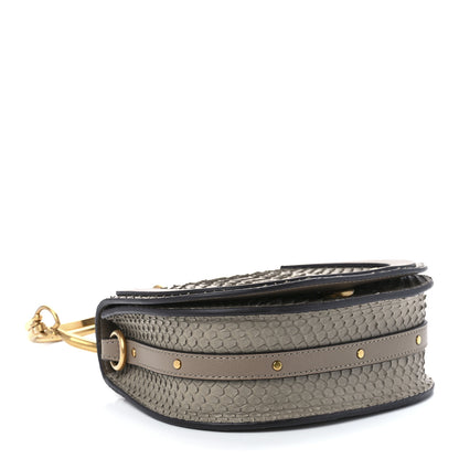 Chloe Python Small Nile Bracelet Bag Motty Grey 4 of 13