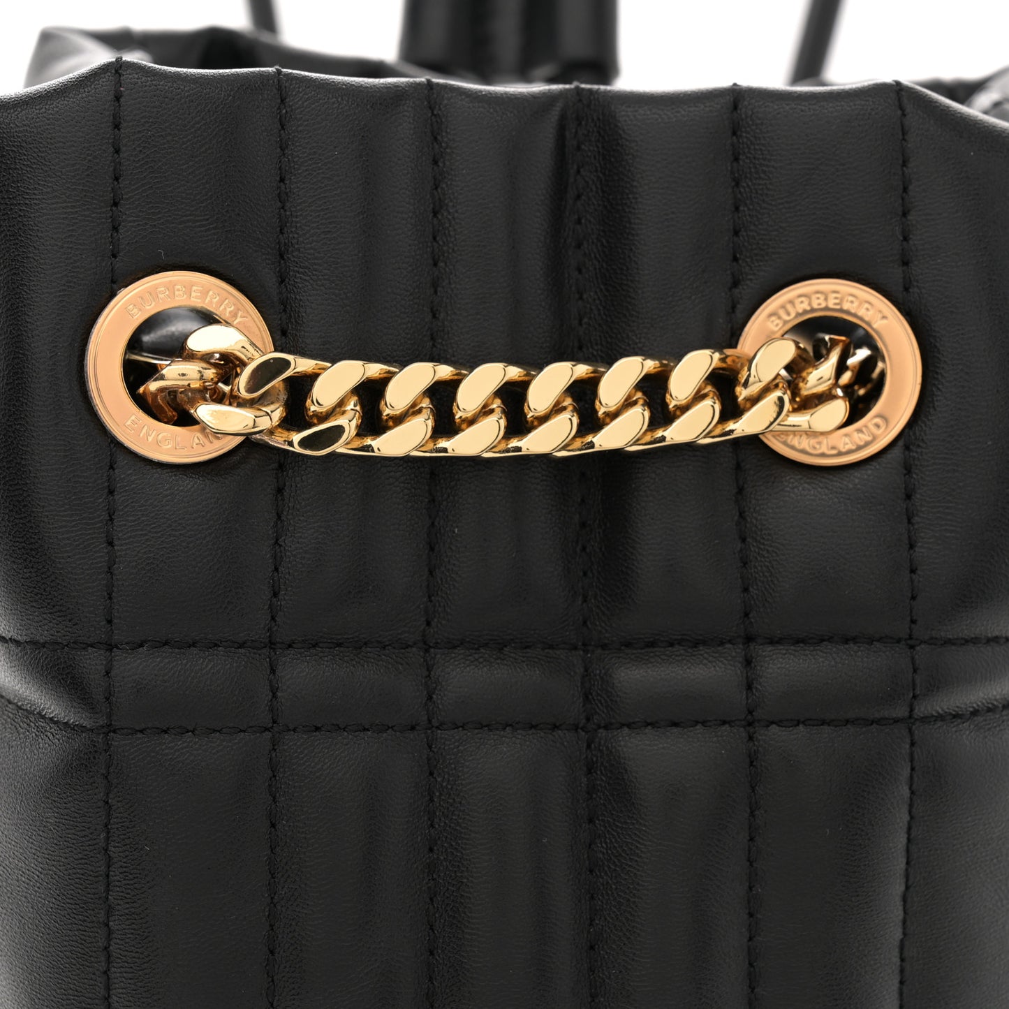 Lambskin Quilted Mini Lola Backpack Black