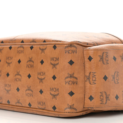MCM Visetos Large Klassik Diaper Bag Cognac 11 of 13