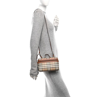 Burberry Vintage Check Vanity Crossbody Bag Briar Brown 2 of 11