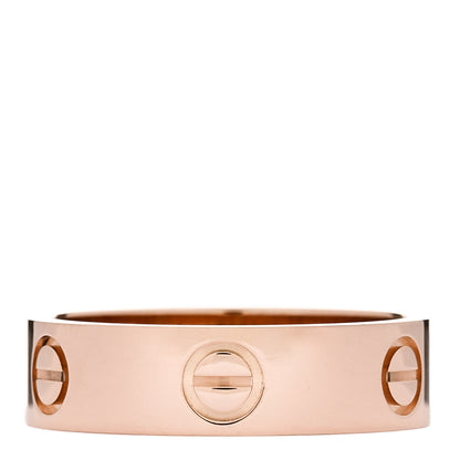 Cartier 18K Pink Gold 5.5mm LOVE Ring 57 8 1 of 5