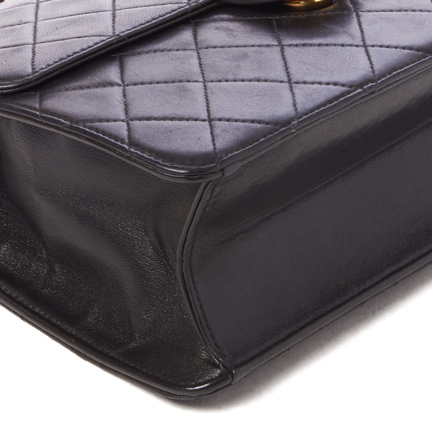 Chanel Lambskin Quilted Small Single Flap Black 5 of 9