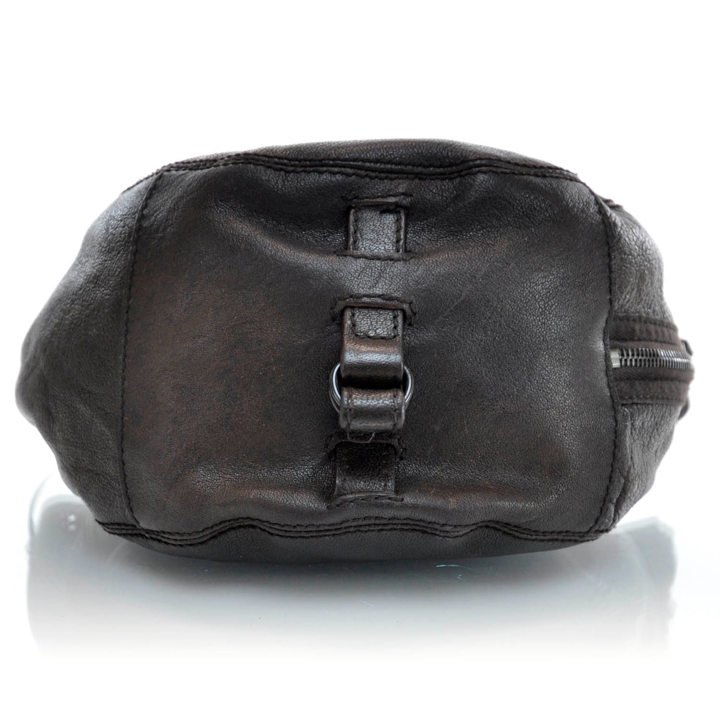 Leather Aviator Helmet Bag Marron
