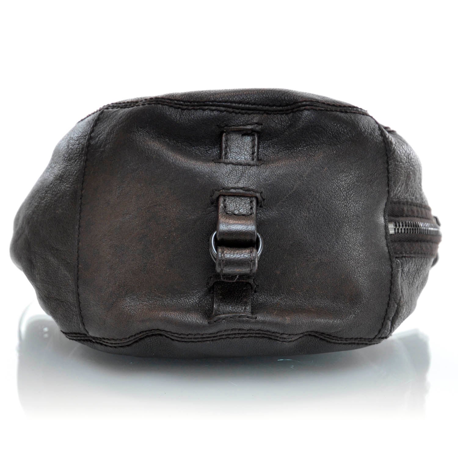 Balenciaga Leather Aviator Helmet Bag Marron 5 of 9