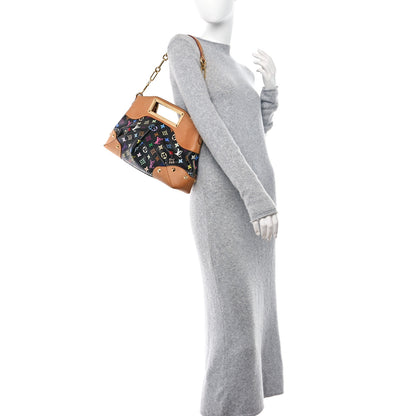 Louis Vuitton LOUIS VUITTON Monogram Multicolor Judy MM Black 2 of 13