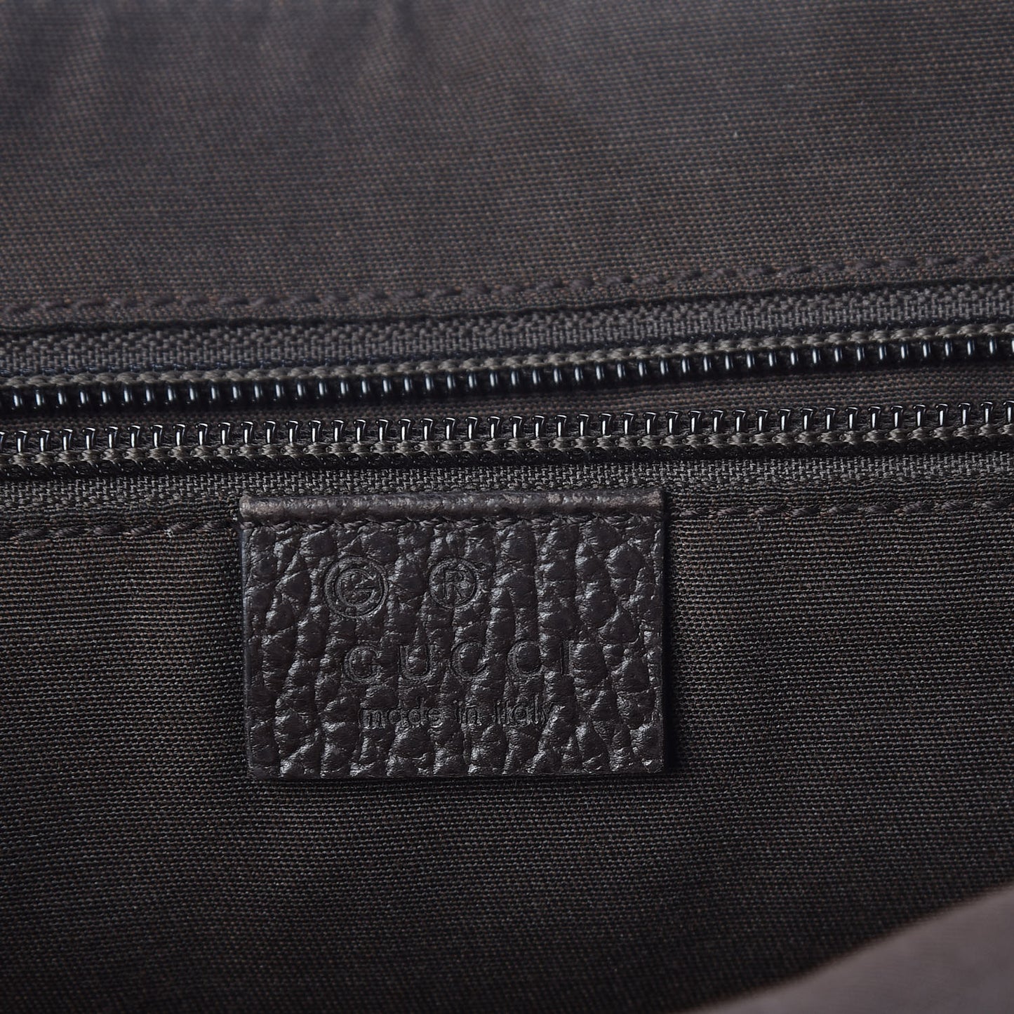 Crystal Monogram Medium Double Buckle Flap Messenger Beige Dark Brown