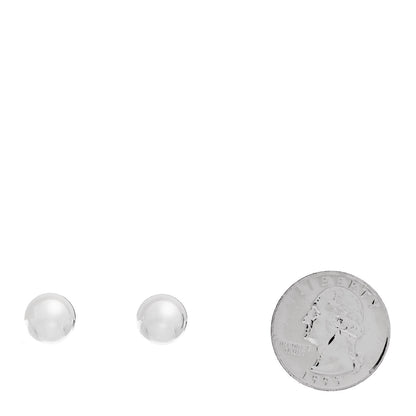 Tiffany Sterling Silver 10mm HardWear Ball Earrings 2 of 4