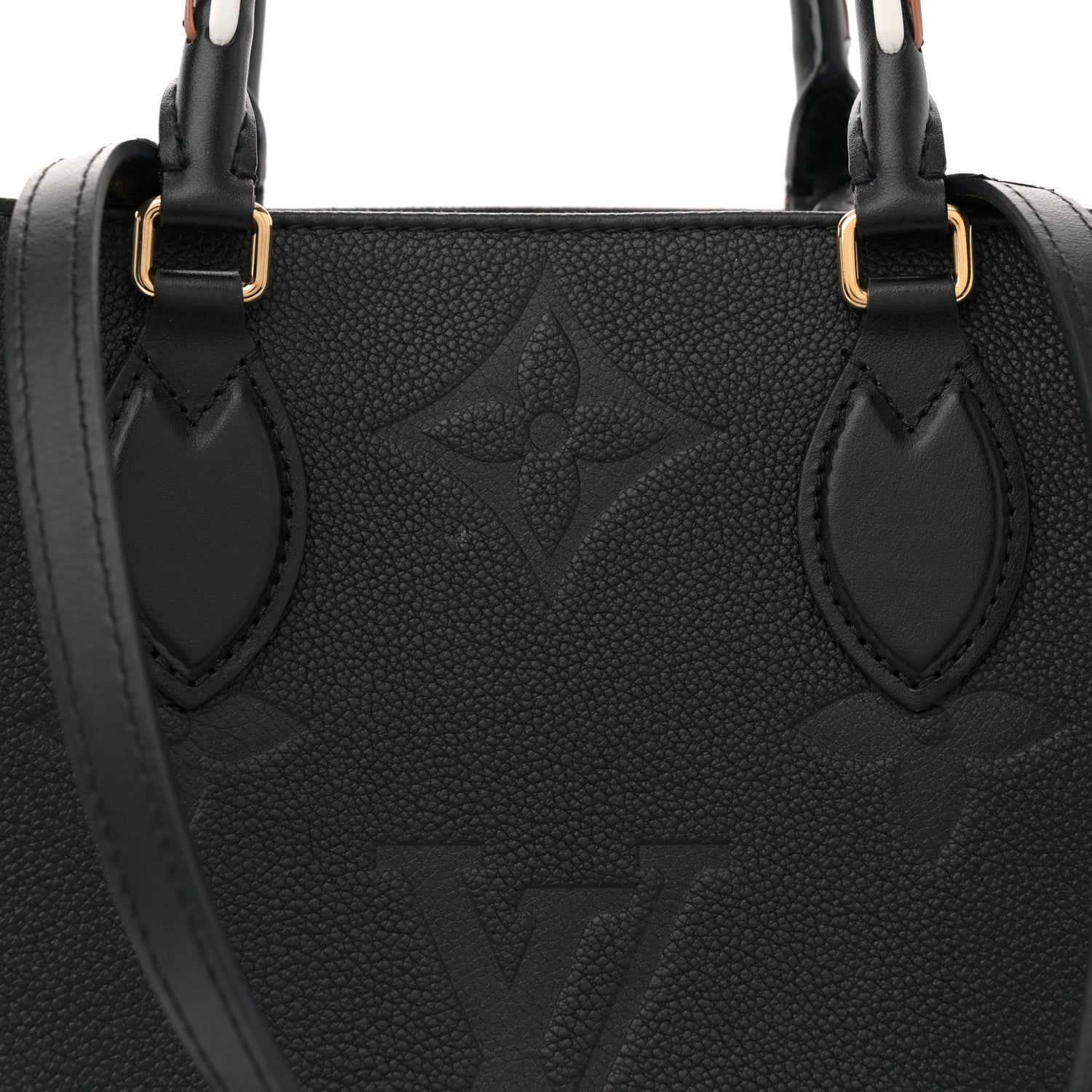 Louis Vuitton Empreinte Monogram Giant Wild At Heart Onthego MM Black 7 of 10